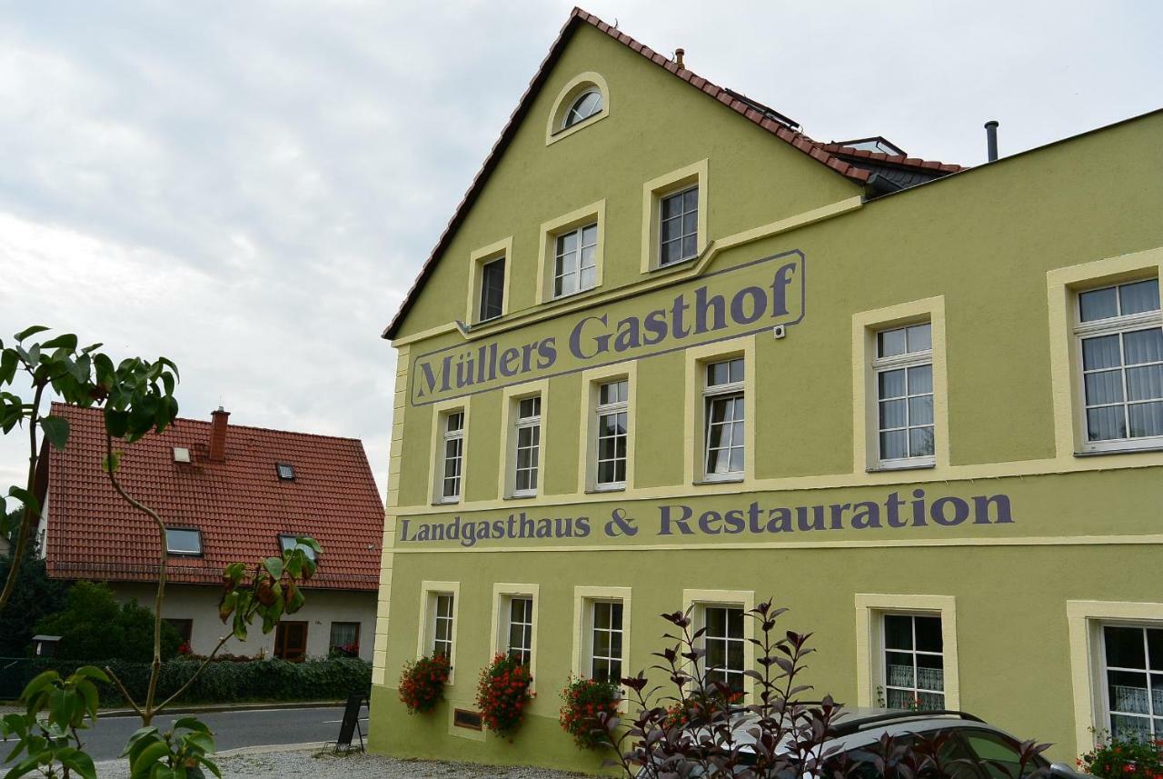 Hotel Landgasthaus Muellers Gasthof à Radeberg Extérieur photo