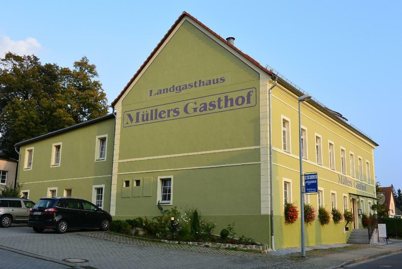 Hotel Landgasthaus Muellers Gasthof à Radeberg Extérieur photo